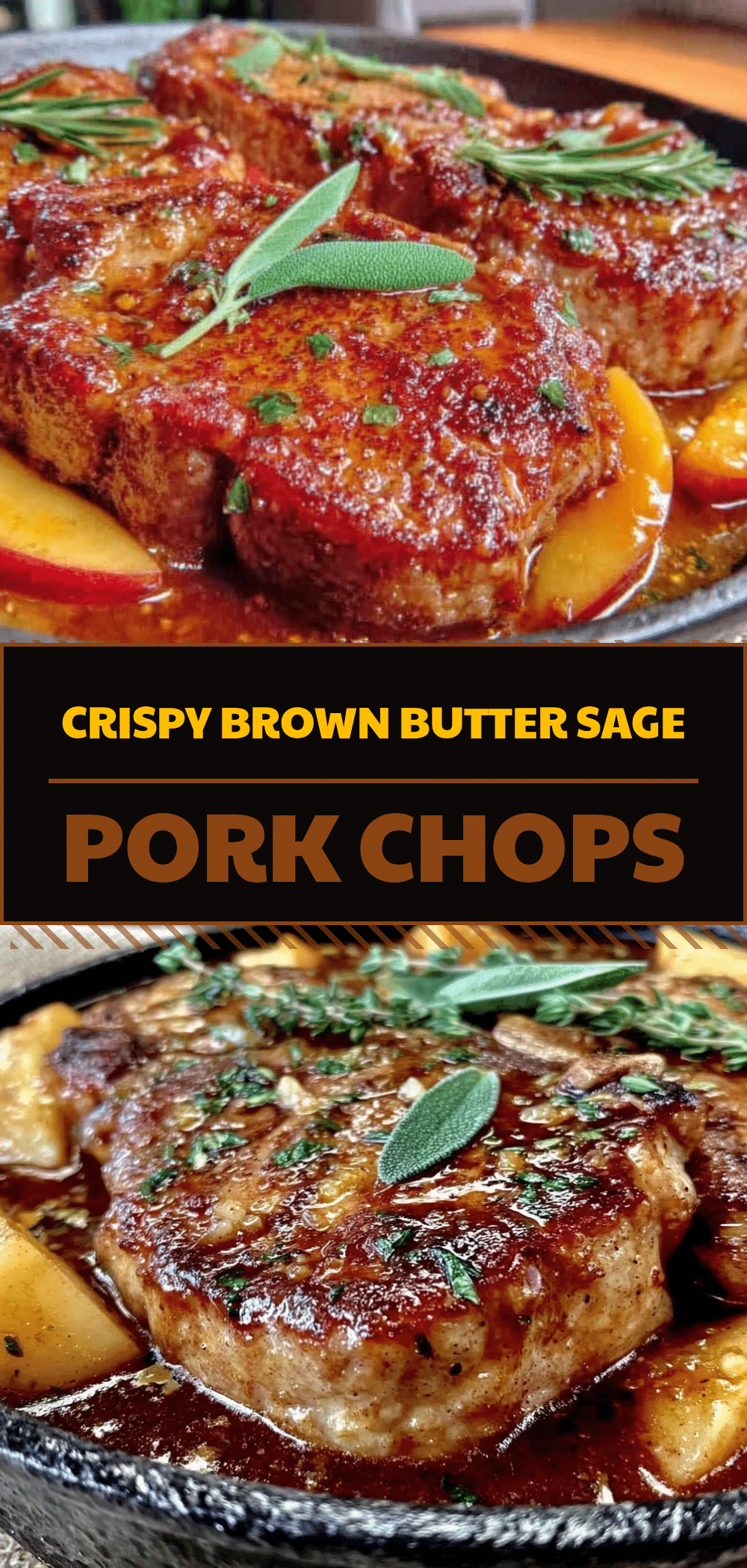 Brown Butter Sage Pork Chops: Easy Right-Sized Recipe 5 brown butter sage pork chops recipe