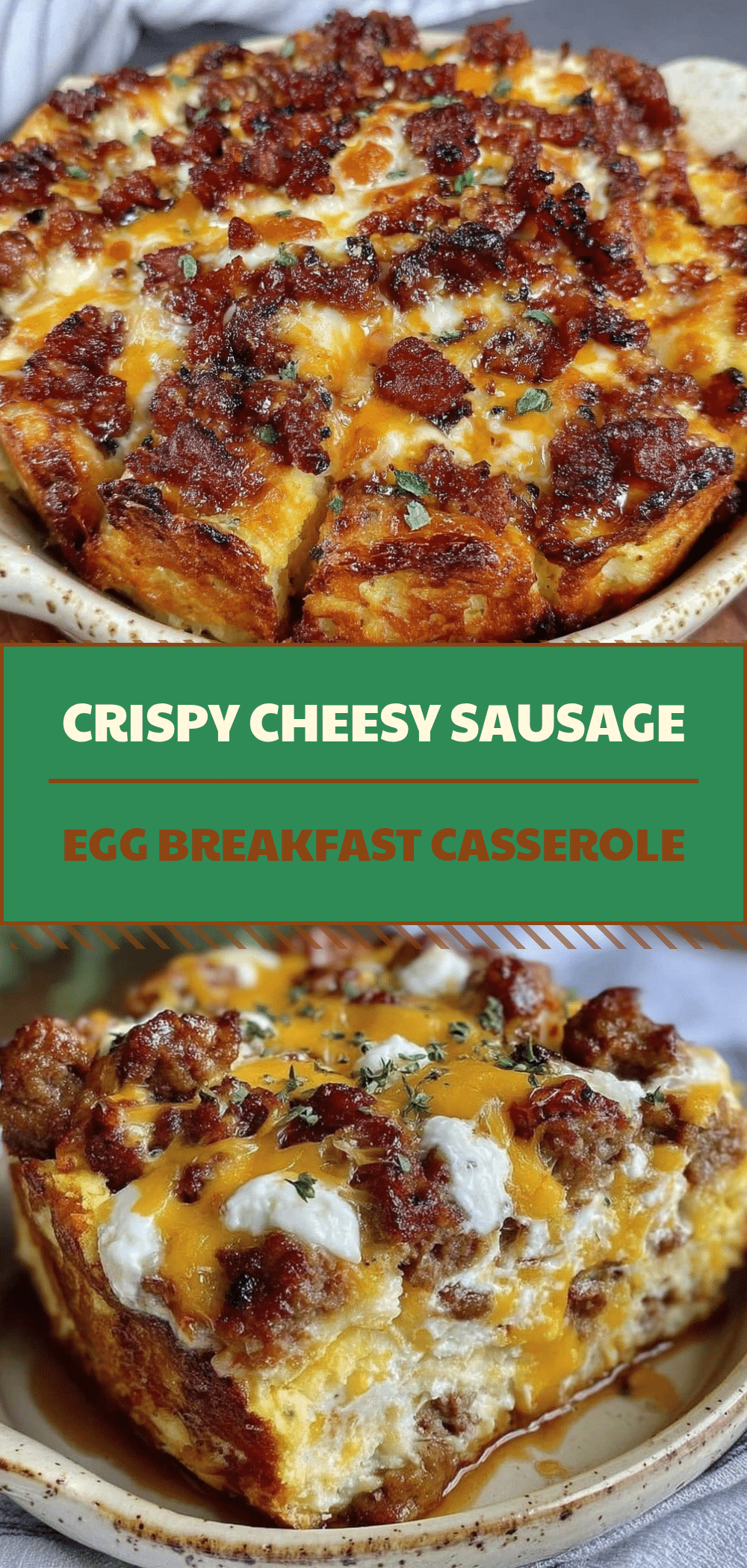 Cheesy Sausage and Egg Breakfast Casserole: Cheap Family Meal 5 cheesy sausage and egg breakfast casserole recipe