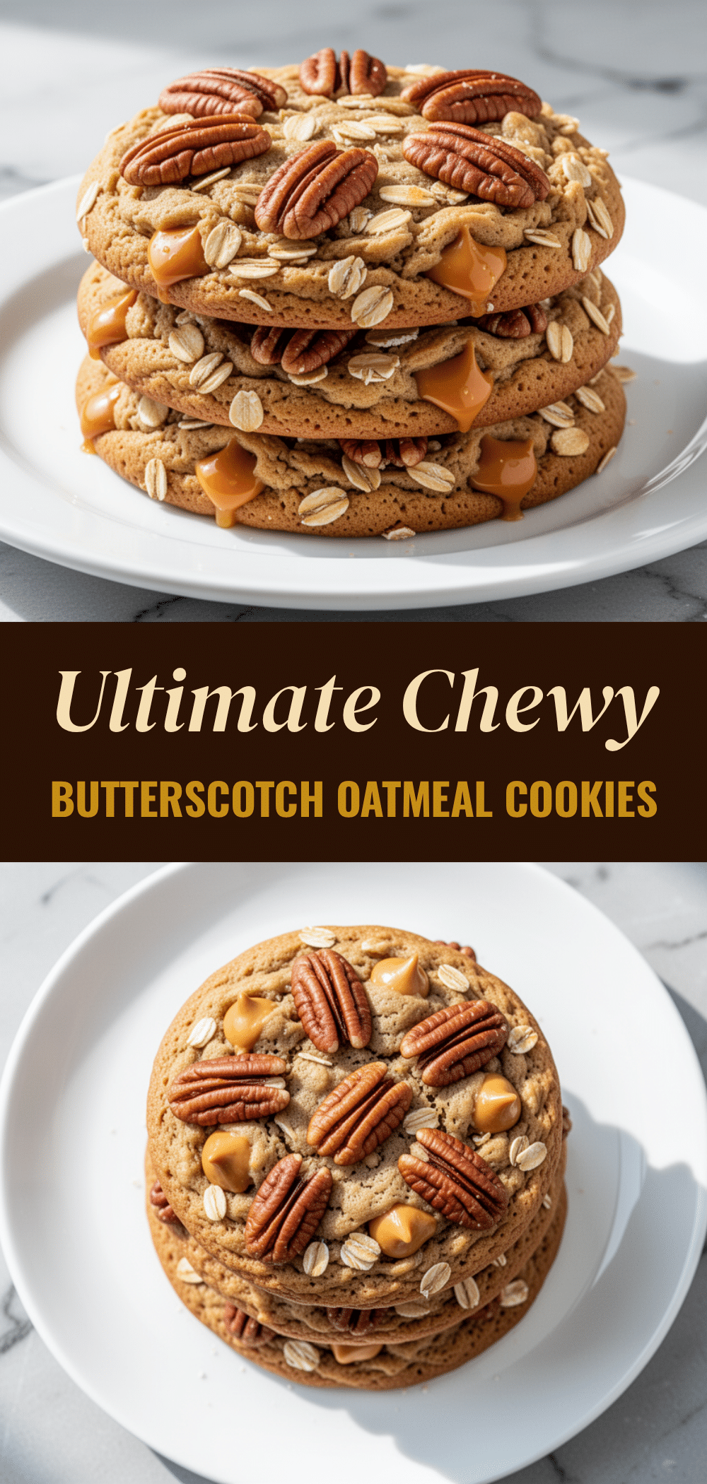Chewy Oatmeal Butterscotch Cookies: 6 Easy Steps 5 chewy oatmeal butterscotch cookies recipe