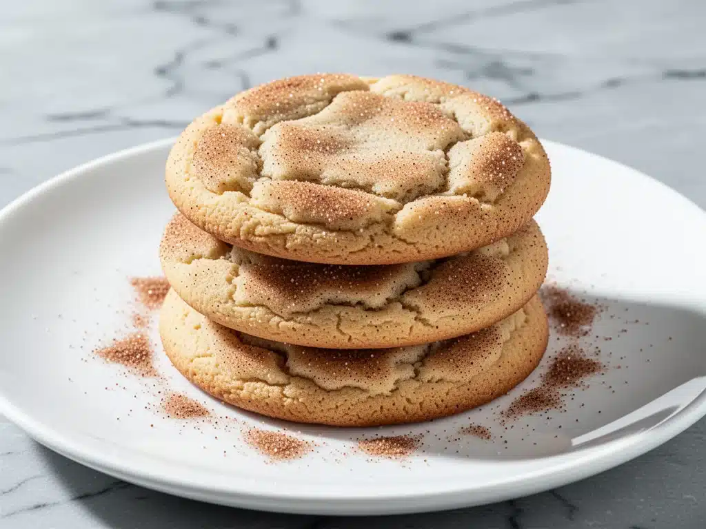 chewy snickerdoodle cookies - featured image