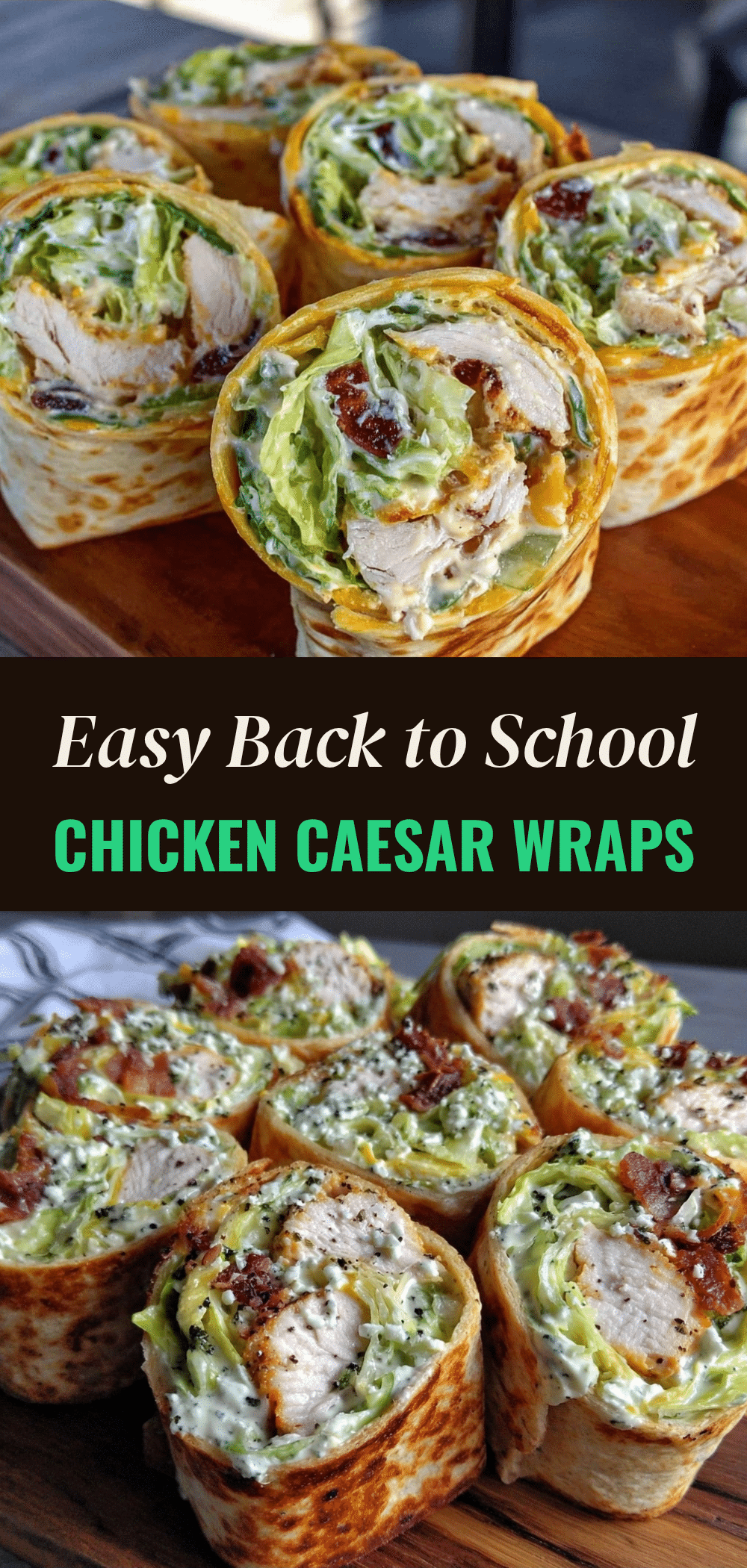 Back to School Chicken Caesar Wrap: Easy Budget Lunch 5 chicken caesar wrap recipe