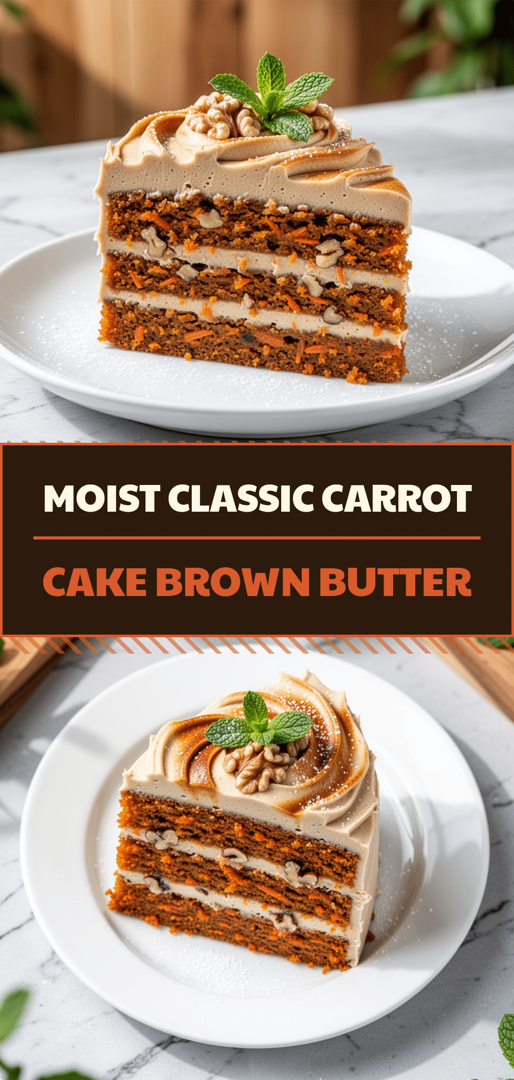 Classic Carrot Cake with Brown Butter Frosting 5 classic carrot cake with brown butter frosting recipe