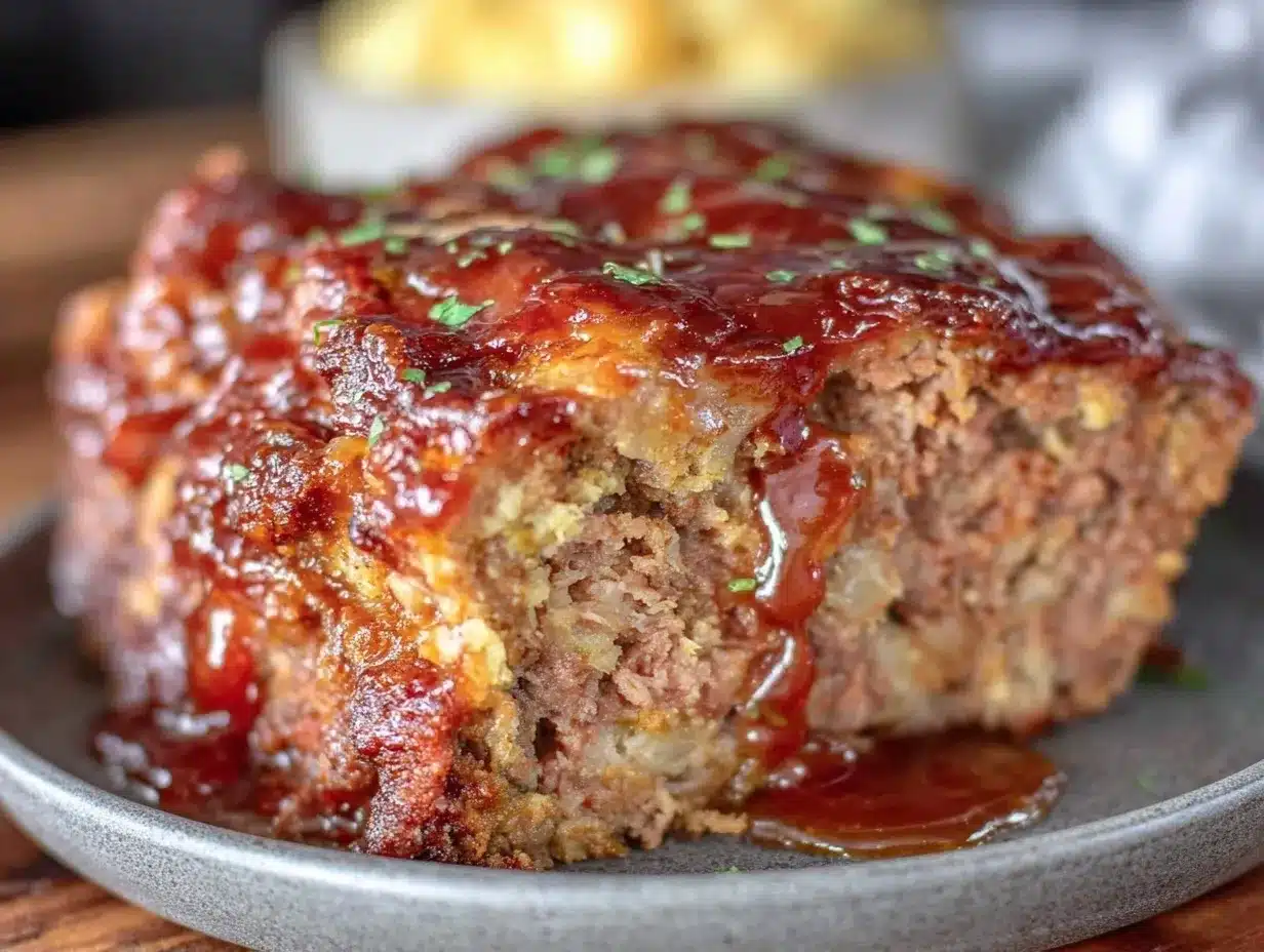 Classic Meatloaf with Brown Sugar Glaze: Easy Family Meal 4 classic meatloaf with brown sugar glaze preparation steps