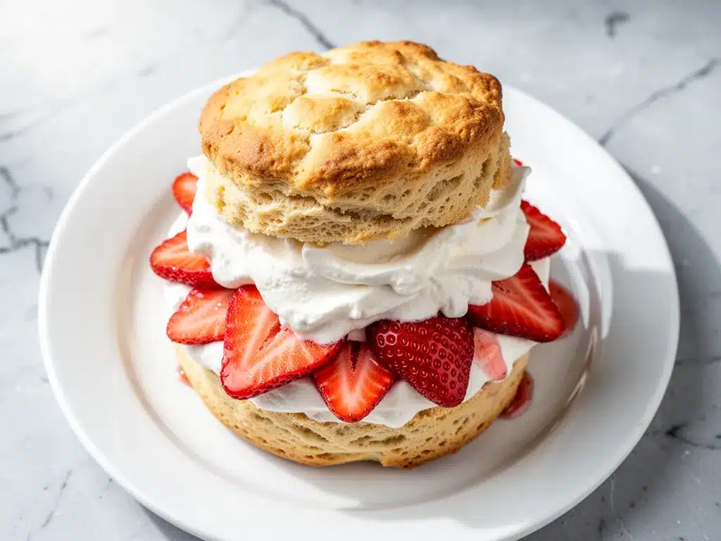 Classic Strawberry Shortcake: 3-Ingredient Easy Dessert 4 classic strawberry shortcake preparation steps