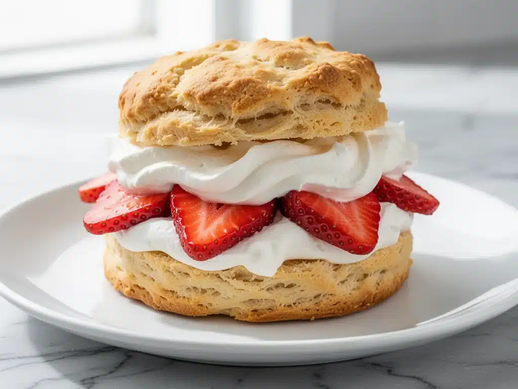 classic strawberry shortcake - featured image