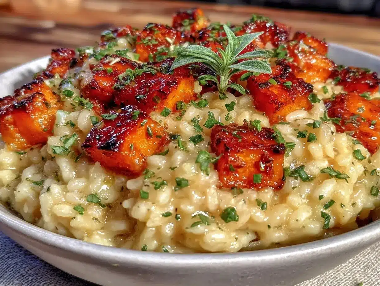 Creamy Butternut Squash Risotto: 5-Ingredient Dinner Under $10 4 creamy butternut squash risotto preparation steps
