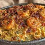 creamy cajun shrimp pasta - featured image