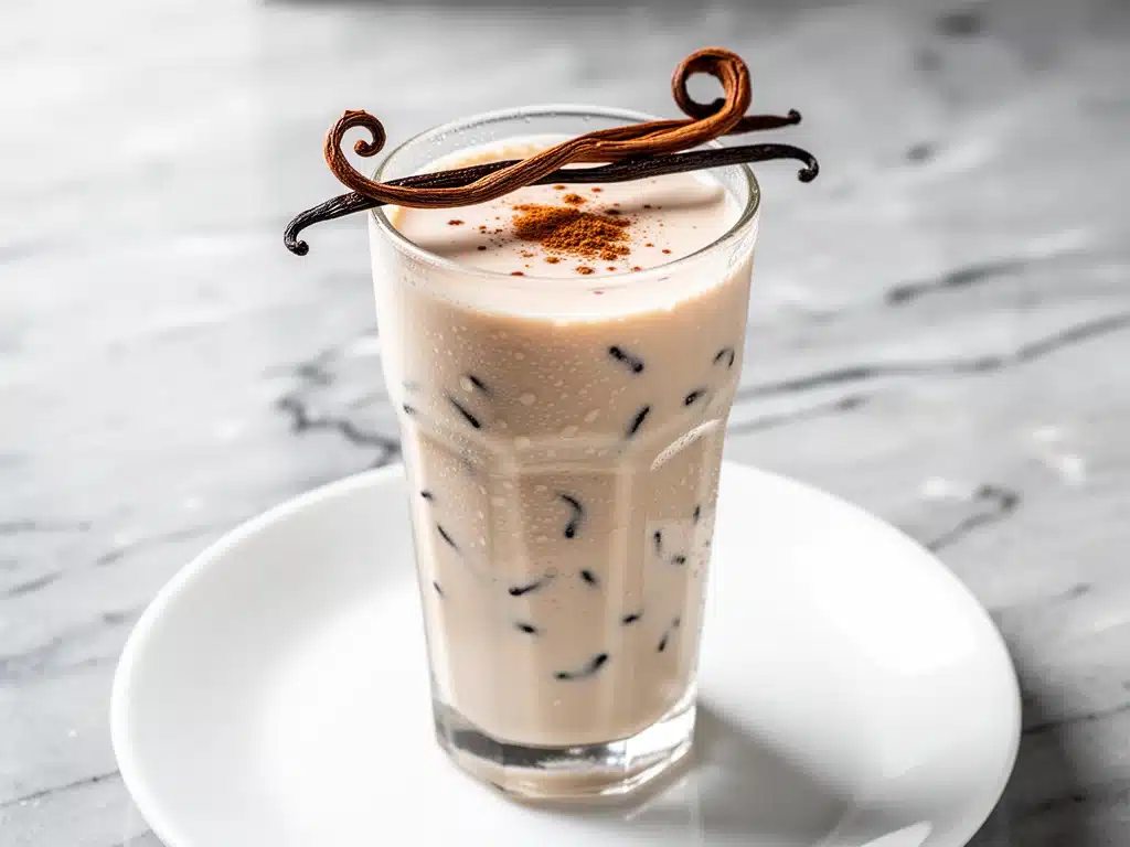 creamy horchata - featured image