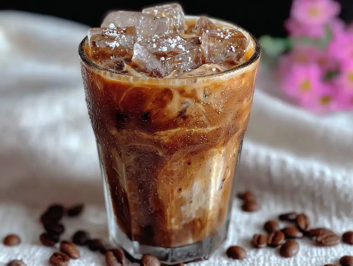 Creamy Vanilla Bean Iced Coffee: Budget-Friendly Copycat 4 creamy vanilla bean iced coffee preparation steps
