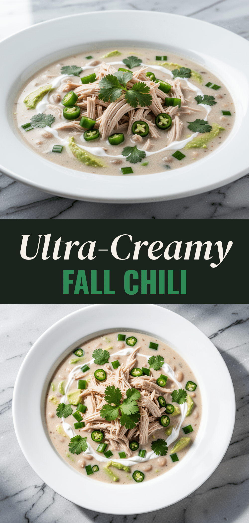Creamy White Chicken Chili: 5-Ingredient Easy Dinner 5 creamy white chicken chili recipe