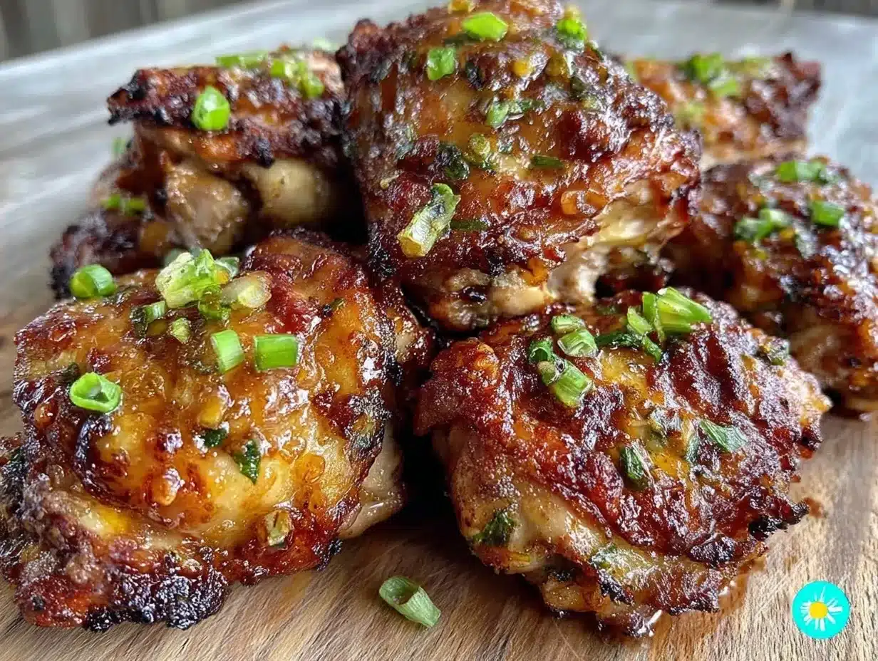 Crispy Air Fryer Honey Garlic Chicken Thighs: Easy 30-Min Family Dinner 4 crispy air fryer honey garlic chicken thighs preparation steps