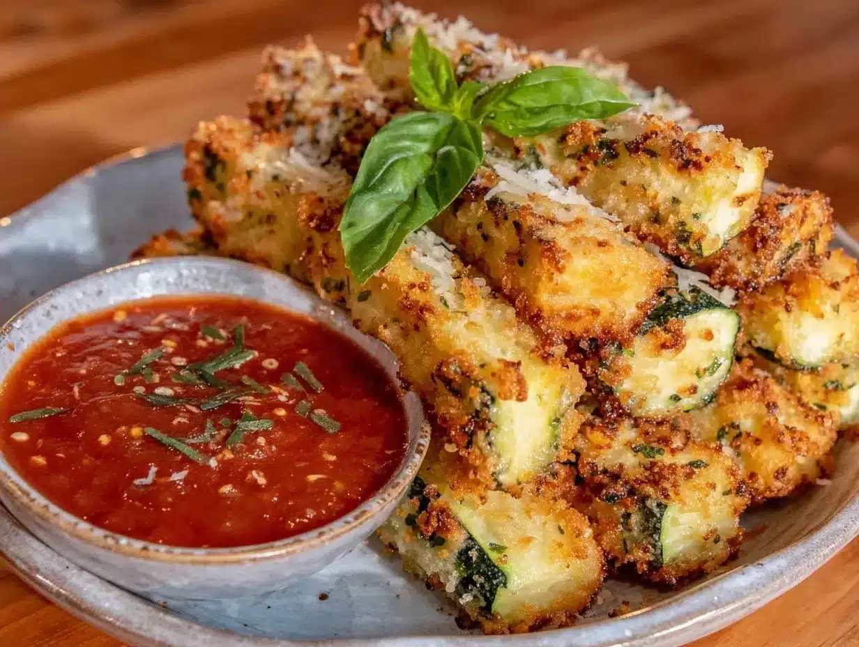 Crispy Baked Zucchini Fries: Cheap, Easy & Kid-Approved 4 crispy baked zucchini fries preparation steps