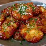 crispy smashed potatoes - featured image
