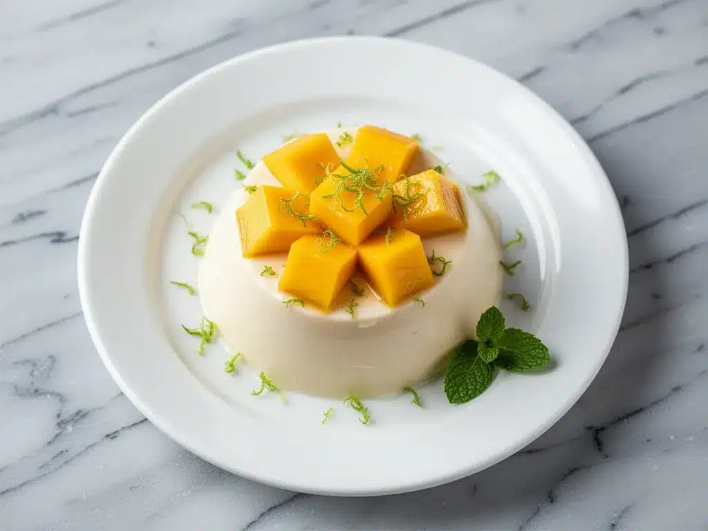 Dairy-Free Coconut Mango Panna Cotta: 15-Minute Easy Dessert 4 dairy-free coconut mango panna cotta preparation steps