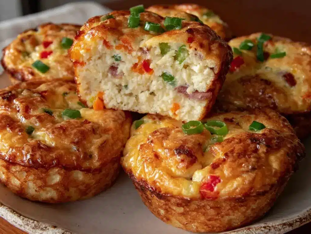 Denver Style Ham and Cheese Egg Muffins - featured image