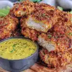 extra-crispy air fryer chicken tenders - featured image