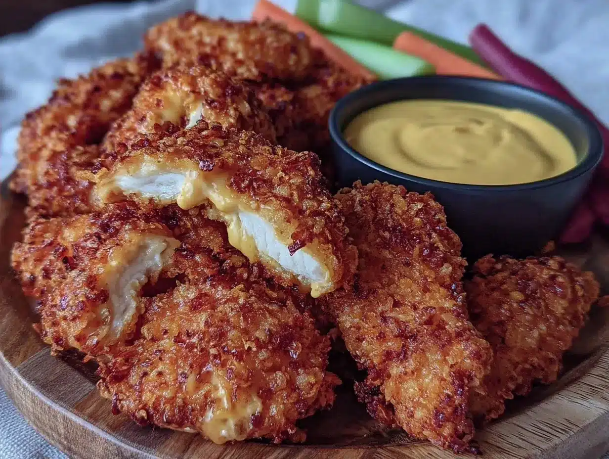 Extra-Crispy Air Fryer Chicken Tenders: Grandma’s Way 4 extra-crispy air fryer chicken tenders preparation steps