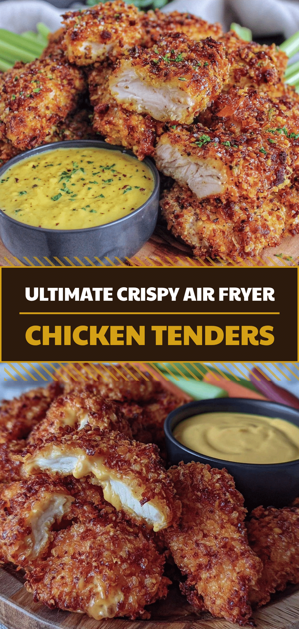 Extra-Crispy Air Fryer Chicken Tenders: Grandma’s Way 5 extra-crispy air fryer chicken tenders recipe