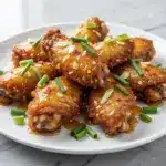 extra-crispy air fryer chicken wings - featured image