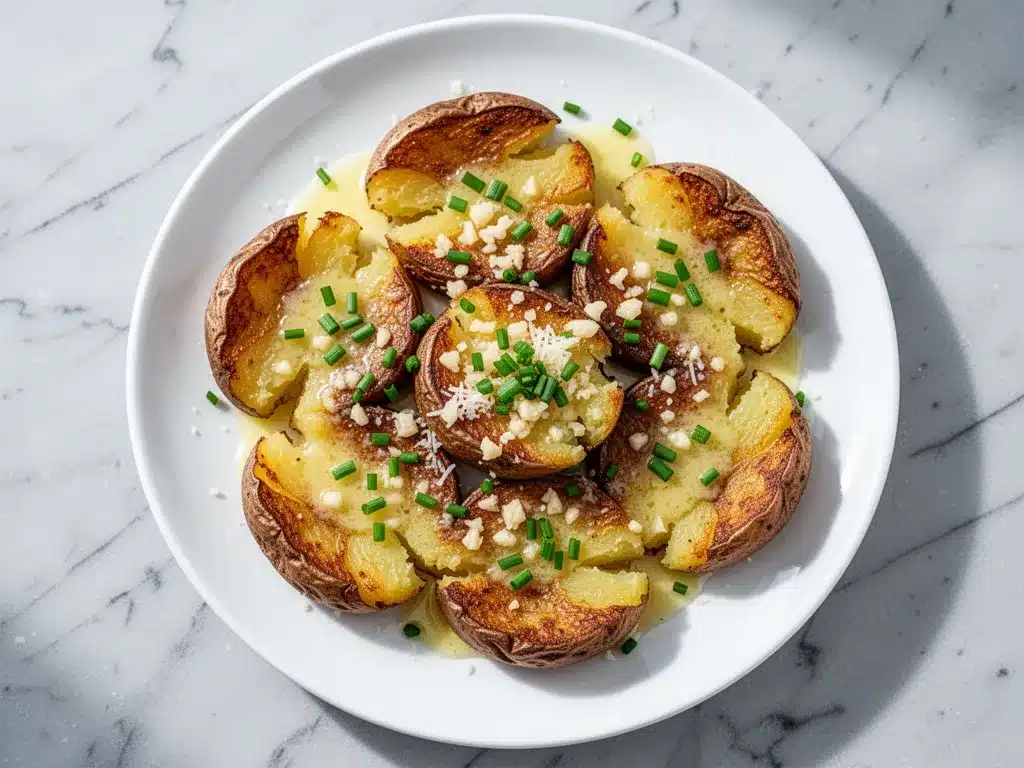 Extra-Crispy Smashed Potatoes: Easy Holiday Side Dish 4 extra-crispy smashed potatoes preparation steps