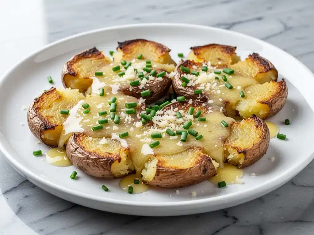 extra-crispy smashed potatoes - featured image