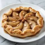 fall brown sugar pear galette - featured image