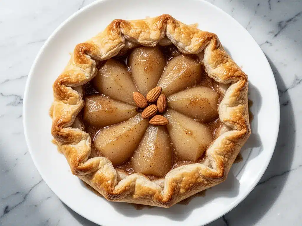 Fall Brown Sugar Pear Galette: 5-Step Easy Pie 4 fall brown sugar pear galette preparation steps