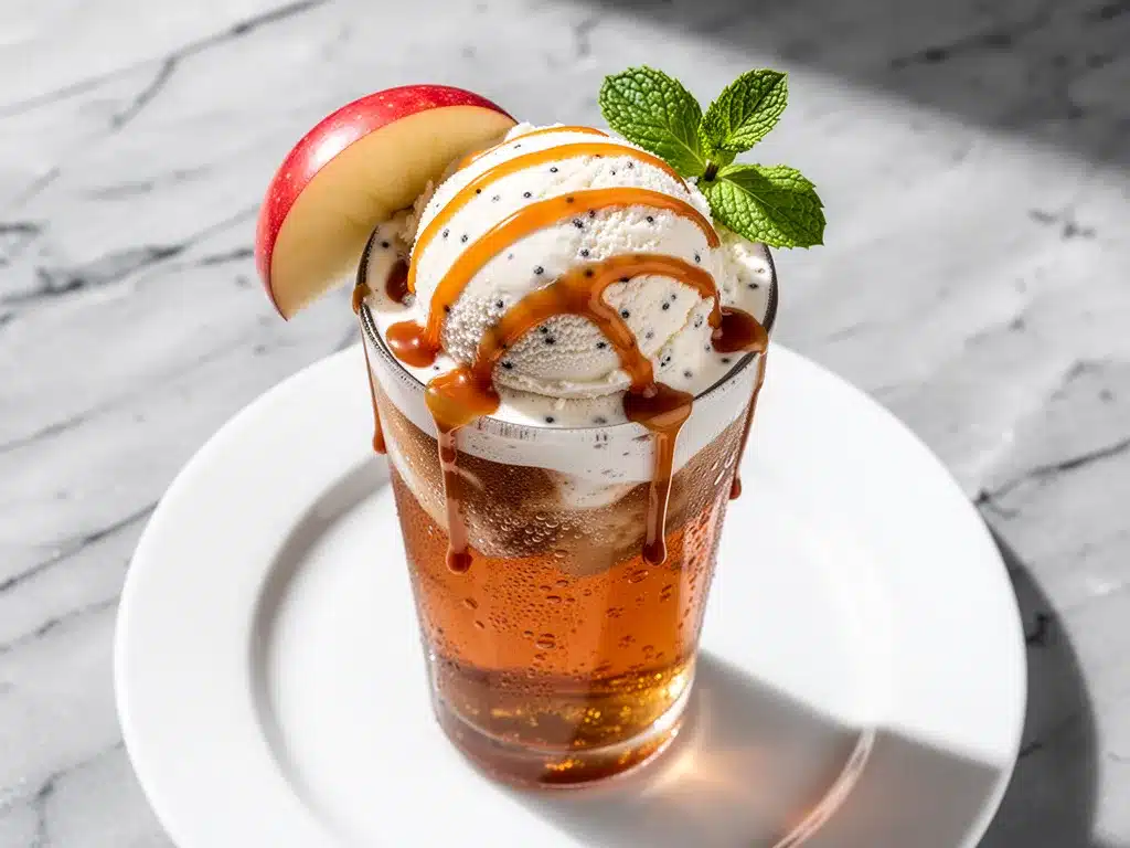 Fall Caramel Apple Cider Float: Best Easy Holiday Party Recipe 4 Fall Caramel Apple Cider Float preparation steps