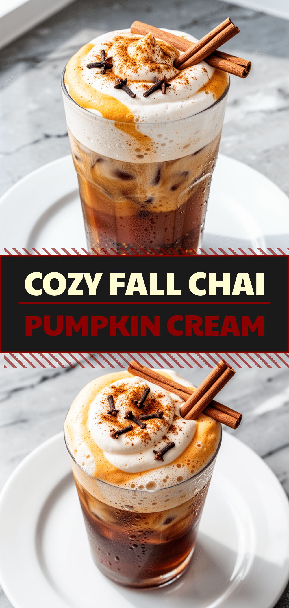 Fall Chai Pumpkin Cream Cold Foam: Easy 5-Ingredient Recipe 5 fall chai pumpkin cream cold foam coffee recipe