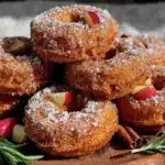 fall harvest apple cider donuts - featured image