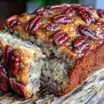 fall maple pecan banana bread - featured image