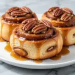 fall maple pecan sticky buns - featured image