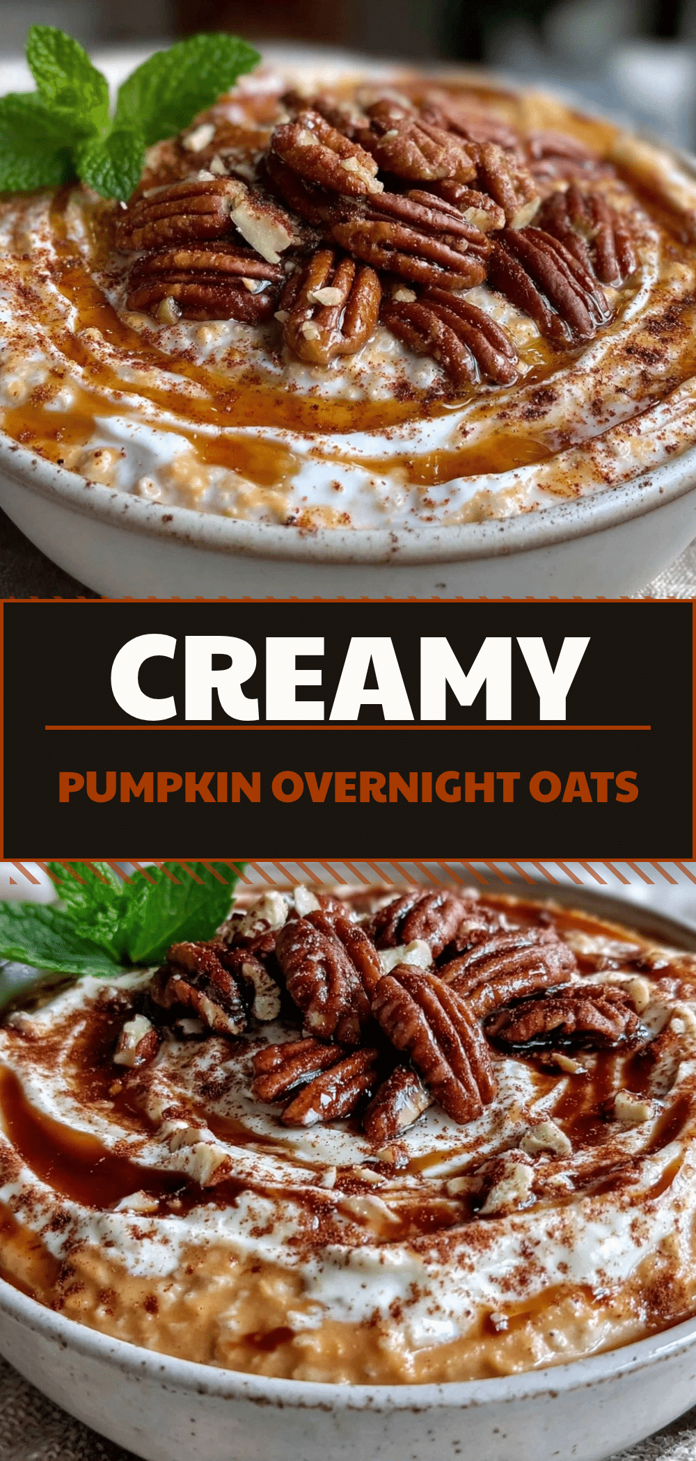 Fall Pumpkin Spice Overnight Oats: 5g Protein for Energy 5 fall pumpkin spice overnight oats recipe