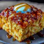 fall sweet potato cornbread - featured image