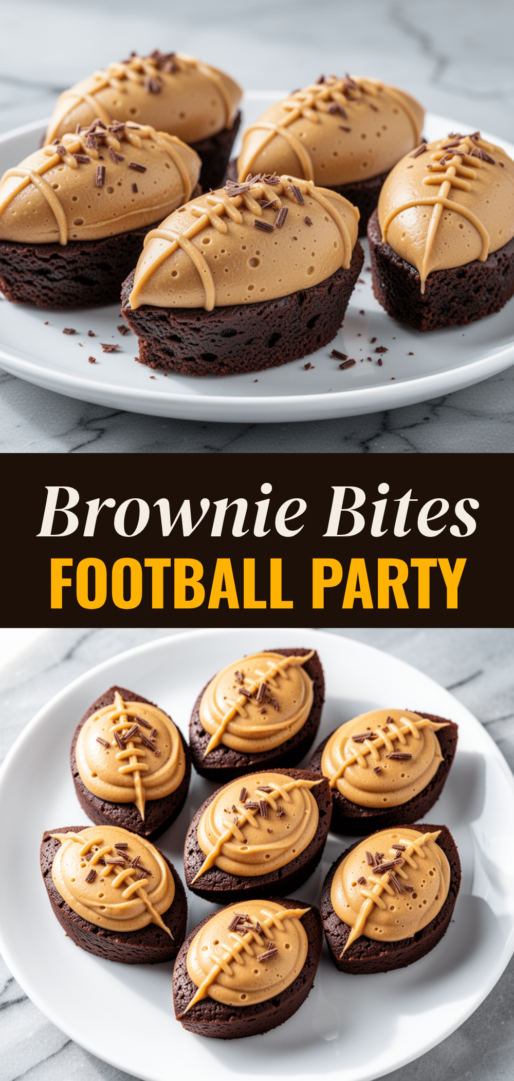 Football Party Brownie Bites: Best Easy Game Day Snack 5 football party brownie bites recipe