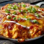 football tailgate buffalo chicken dip - featured image