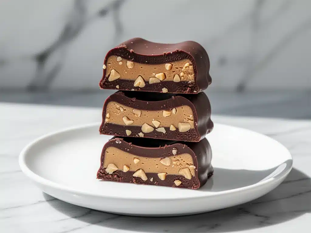 Football Tailgate Chocolate Peanut Butter Buckeye Bars - featured image
