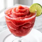 frozen strawberry margarita - featured image