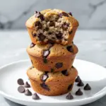 gluten-free almond flour banana muffins - featured image