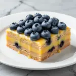 gluten-free lemon blueberry bars - featured image