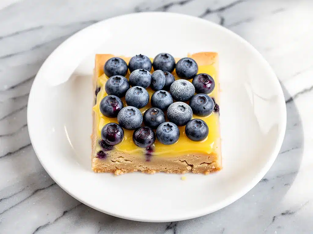 Gluten-Free Lemon Blueberry Bars: Easy Almond Flour Recipe 4 gluten-free lemon blueberry bars preparation steps