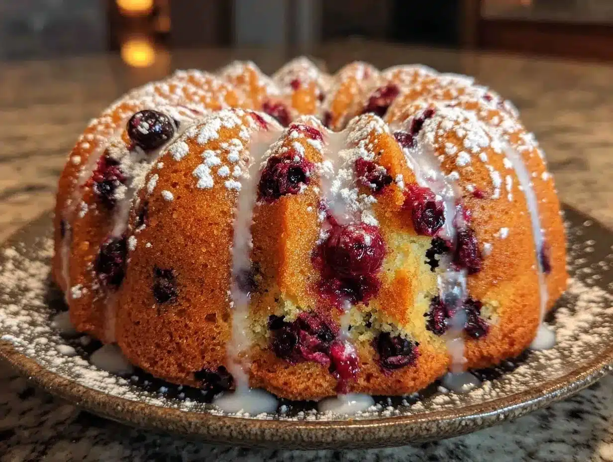 Gluten-Free Lemon Blueberry Bundt Cake: 5-Ingredient Budget Family Treat 4 gluten-free lemon blueberry bundt cake preparation steps