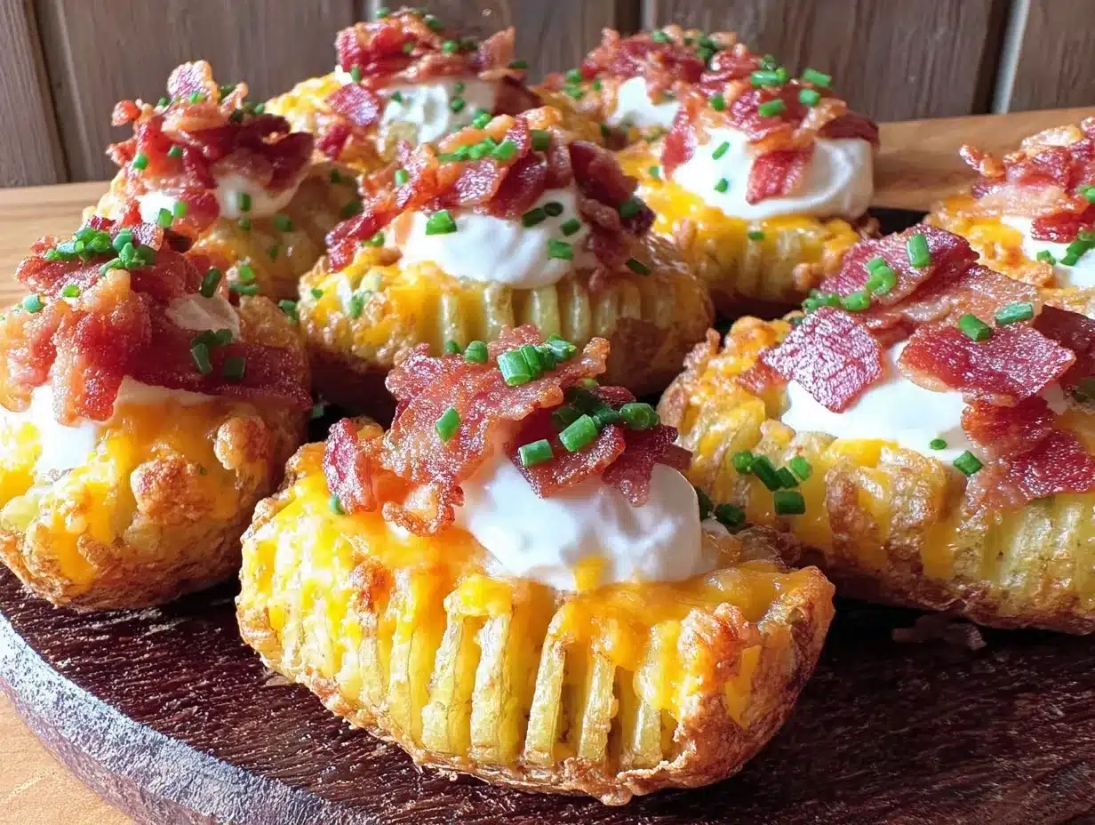 Football Party Loaded Potato Skins: Best Grilled Appetizer 4 grilled potato skins preparation steps