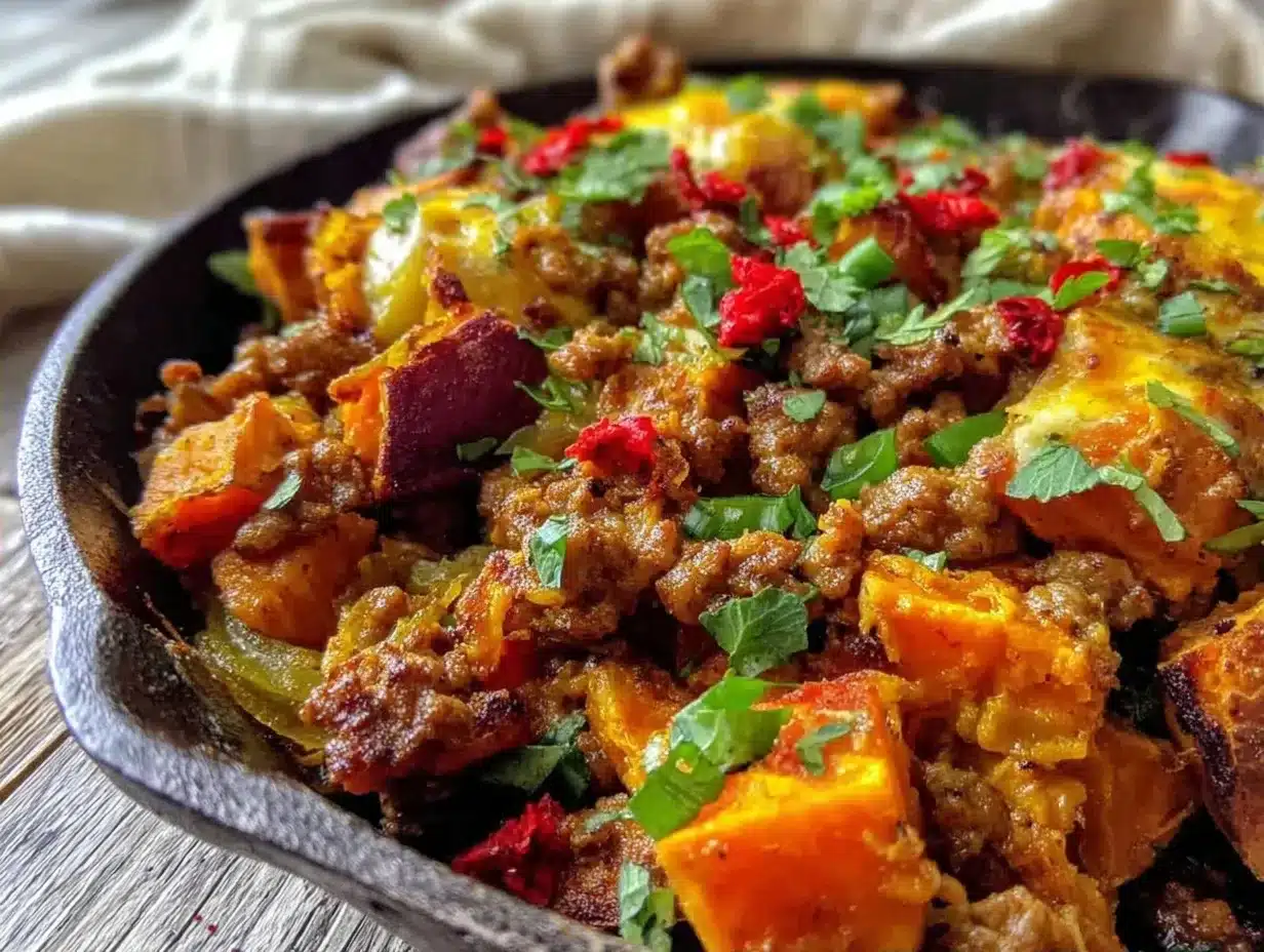 Ground Turkey Sweet Potato Skillet: 15 Min Meal That Fuels Your Day 4 ground turkey sweet potato skillet preparation steps