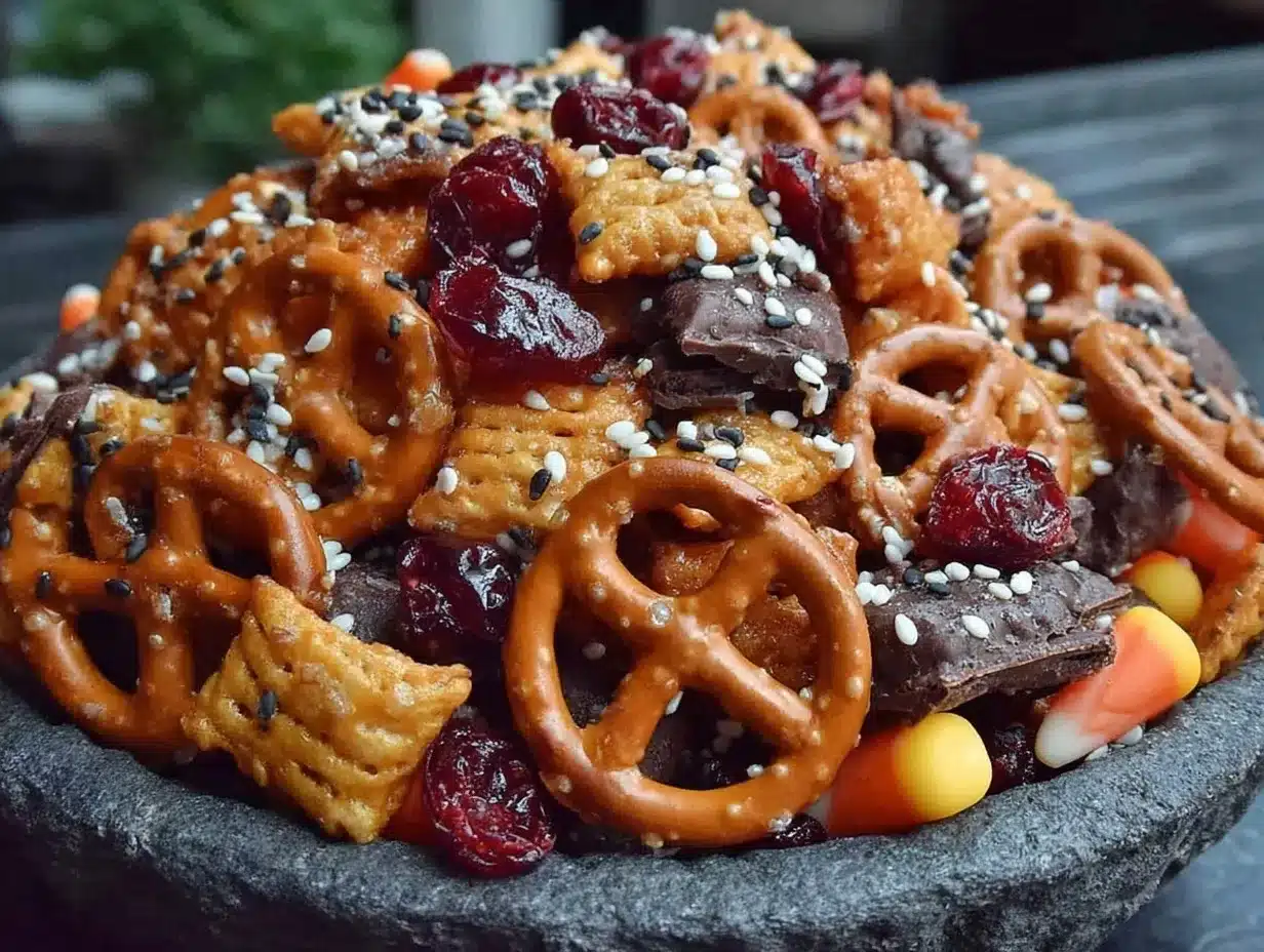 Halloween Party Snack Mix: 5 Easy Allergen Swaps 4 Halloween Party Snack Mix preparation steps