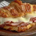 ham and cheese croissant sandwiches - featured image