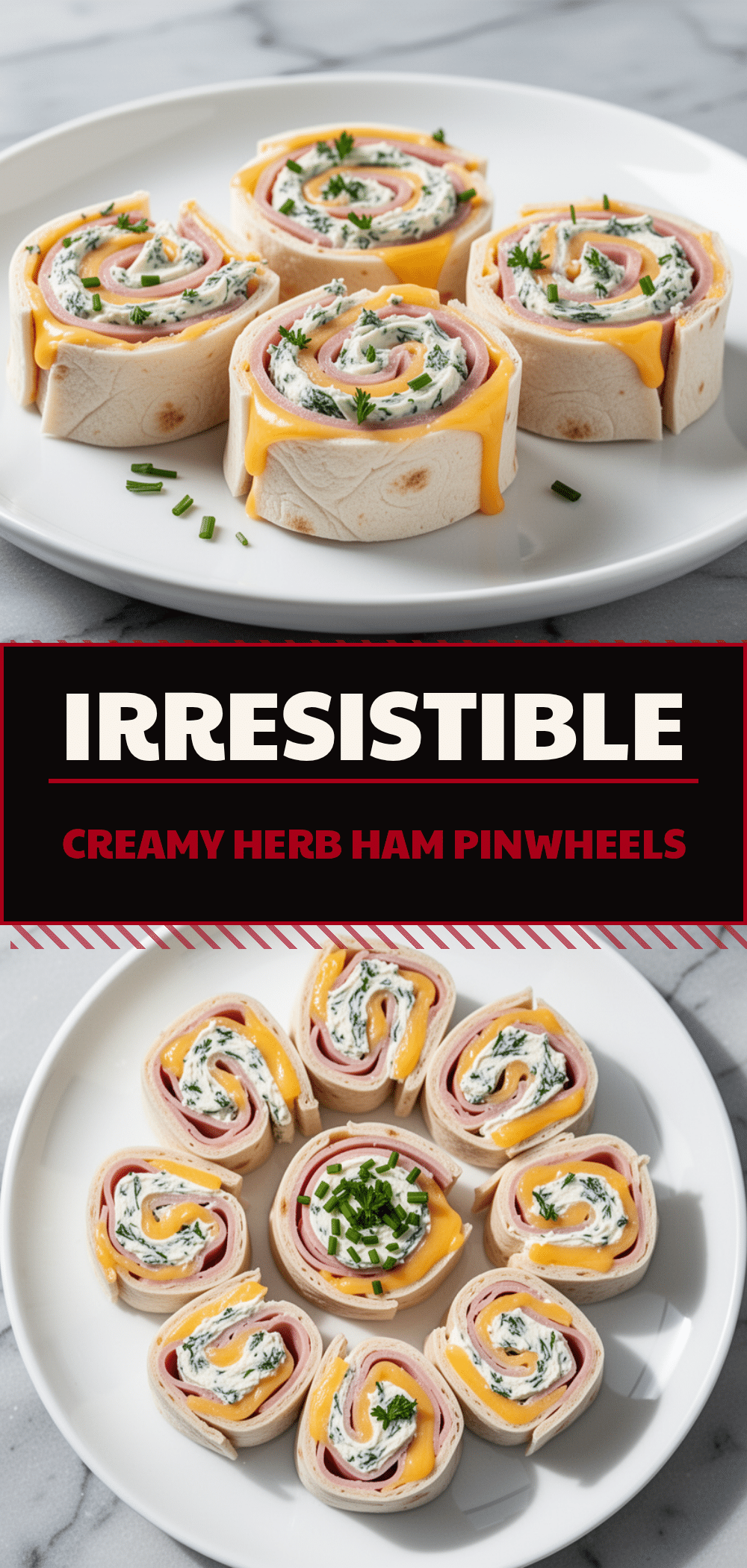 Ham and Cheese Tortilla Pinwheel Bites: Best Easy Party Appetizer 5 Ham and Cheese Tortilla Pinwheel Bites recipe