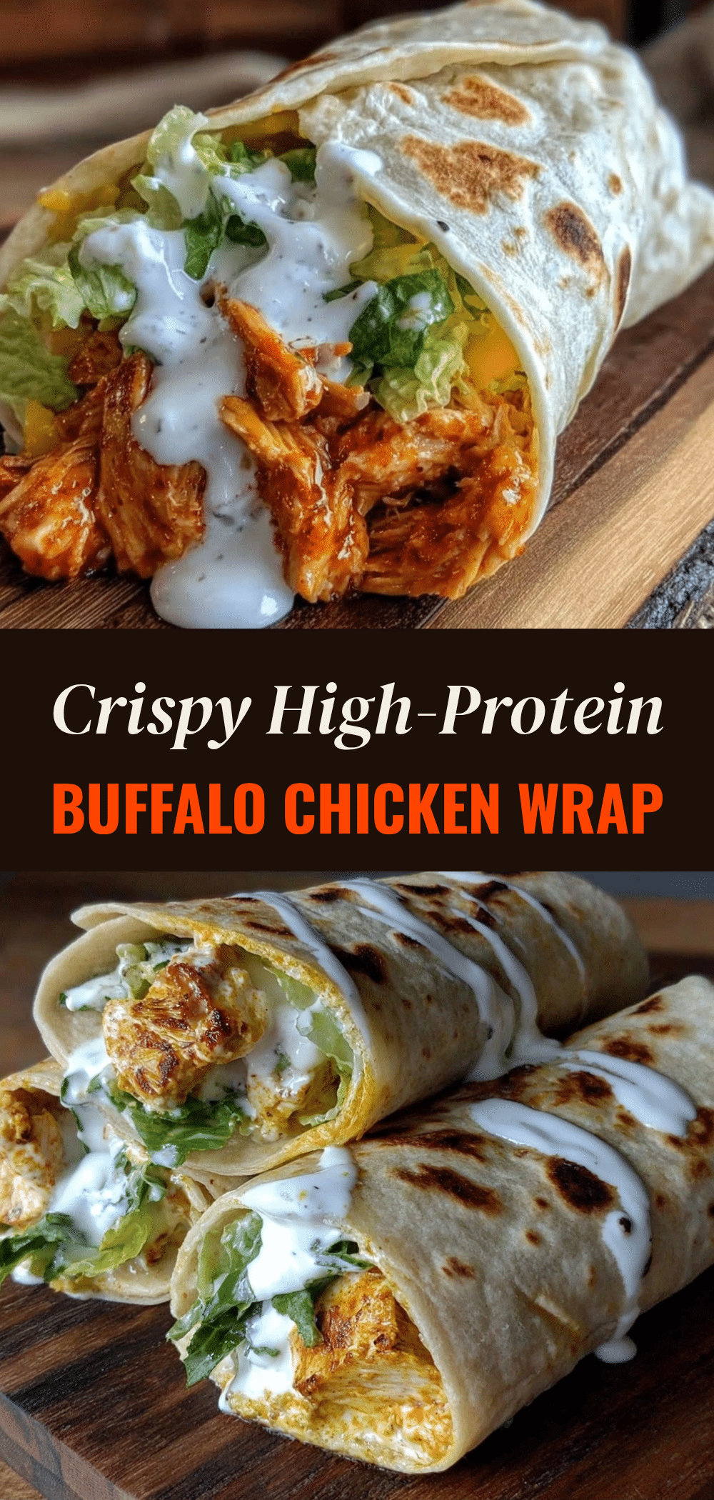 High-Protein Buffalo Chicken Wrap 5 high-protein buffalo chicken wrap recipe