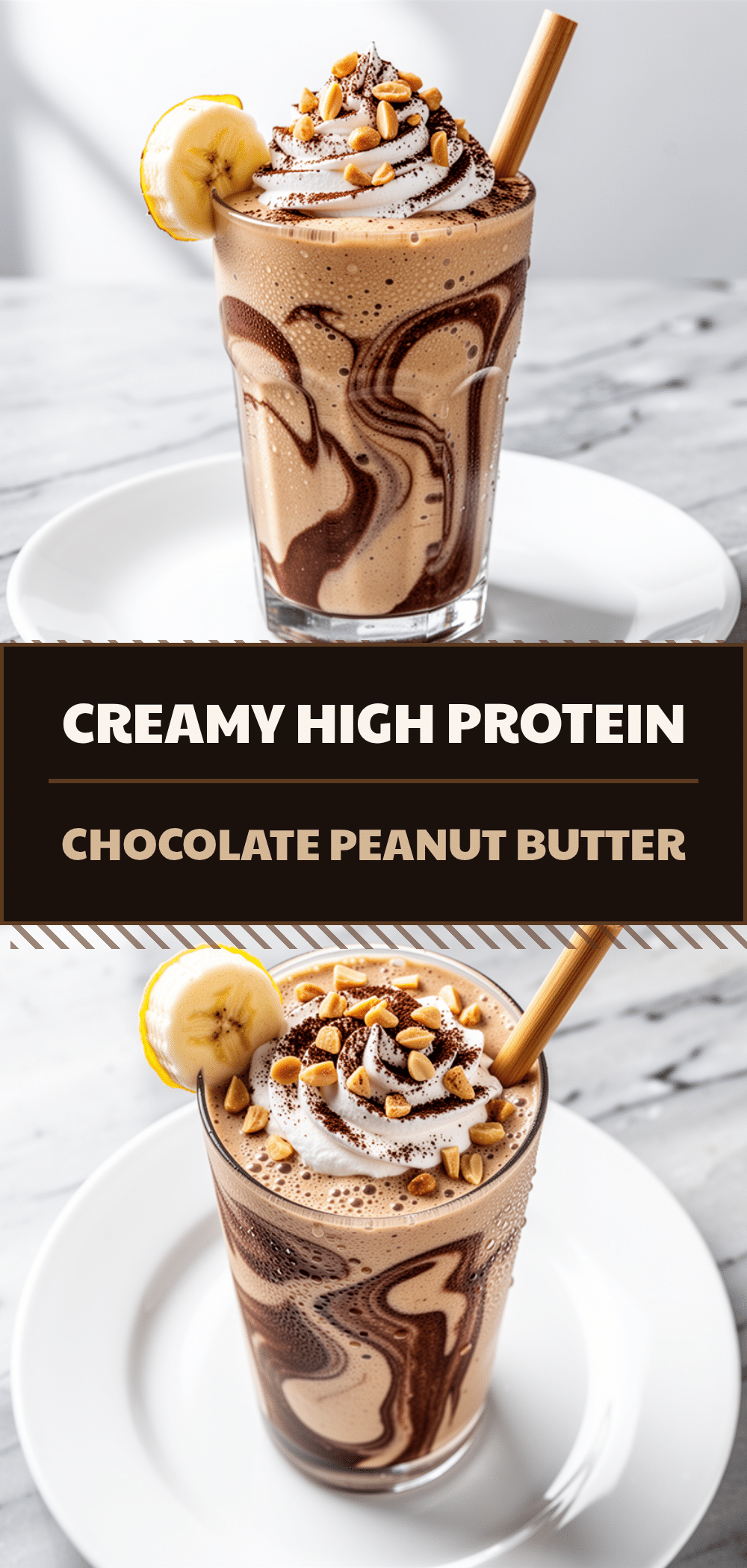 High-Protein Chocolate Peanut Butter Banana Smoothie 5 high-protein chocolate peanut butter banana smoothie recipe