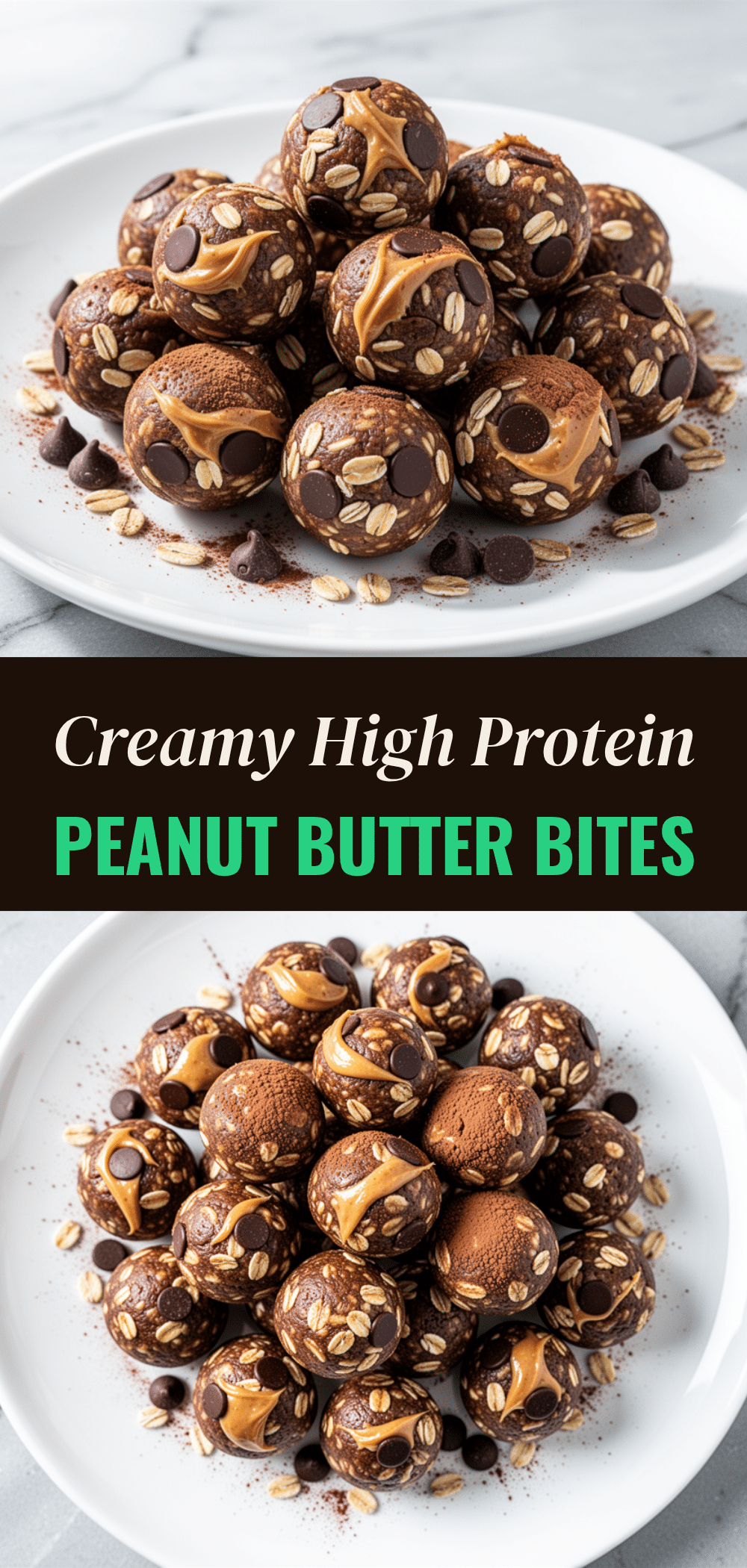 High-Protein Chocolate Peanut Butter No-Bake Energy Bites 5 high-protein chocolate peanut butter no-bake energy bites recipe
